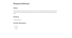 Desktop Screenshot of eloquent-software.com
